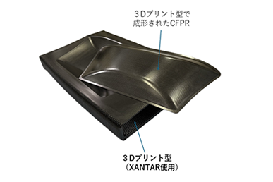 リサイクルCF強化PC材料